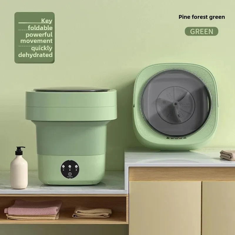 Portable Folding Washing Machine Home Use Integrated