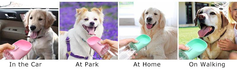 Portable Dog Water Bottle For Small Large Dogs Cat Outdoor Leakproof