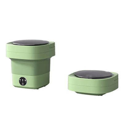 Portable Folding Washing Machine Home Use Integrated 11L Large Capacity Bras Pants Stockings Mini Washing Machine