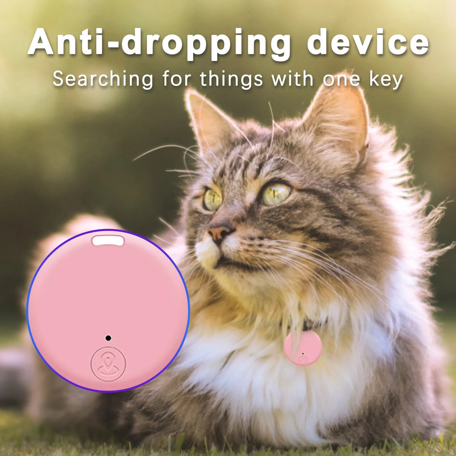 Smart Key Finder & Anti-Lost Locator for Keys, Wallet, Pets & Luggage