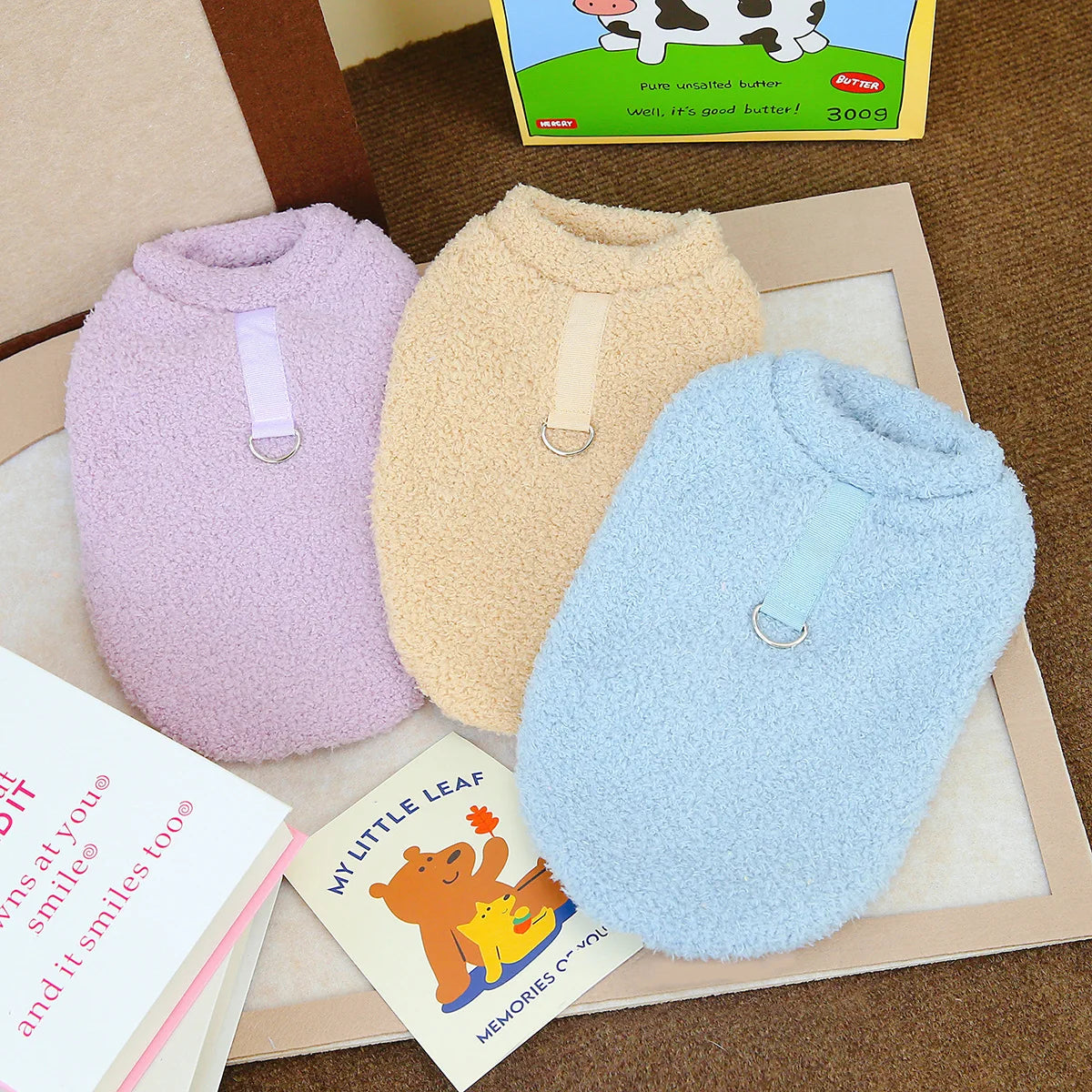 Plush Winter Dog Coat