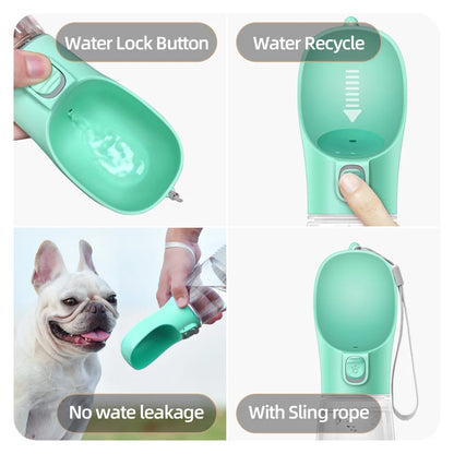 Portable Dog Water Bottle For Small Large Dogs Cat Outdoor Leakproof