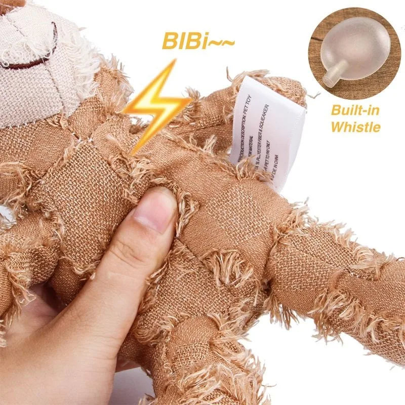 Plush Teddy Bear Dog Toy