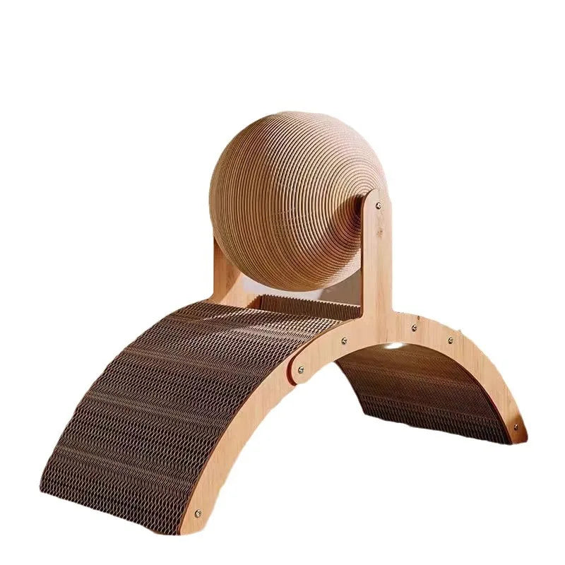Wooden Sisal Cat Scratching Board