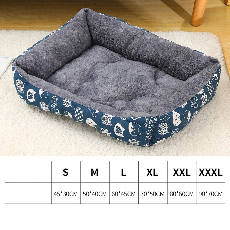 Printed Fiber Dog & Cat Bed Mat