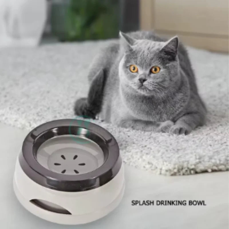 Anti-Splash Dog & Cat Drinking Bowl