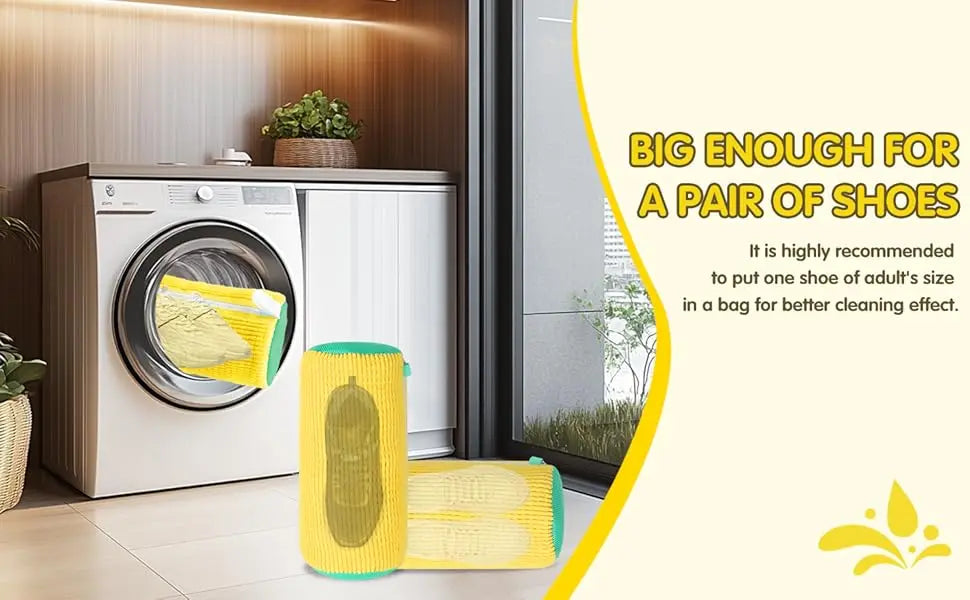 Padded Laundry Bag for Sneakers & Washing Machine Protection
