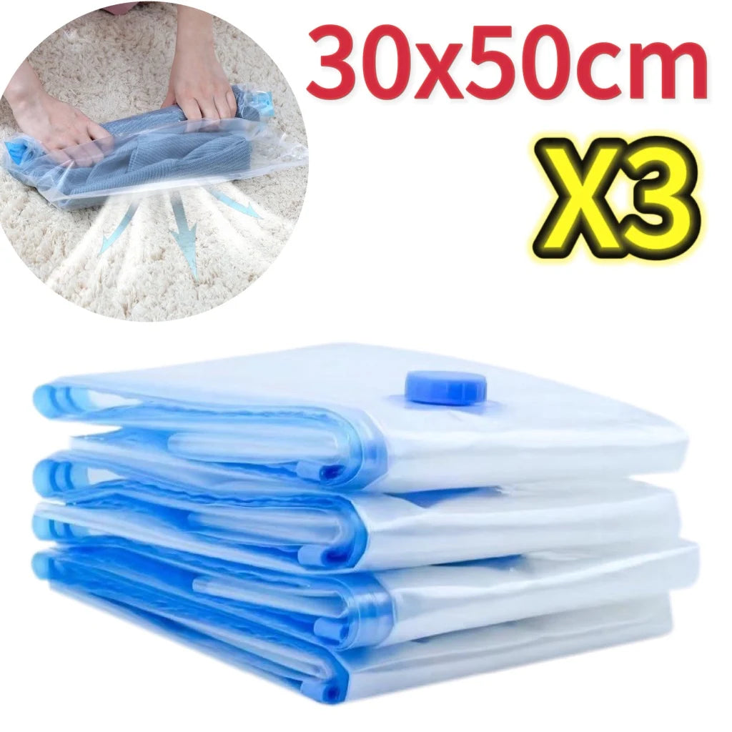 3/5PCS Vacuum Storage Bags for Clothes & Bedding