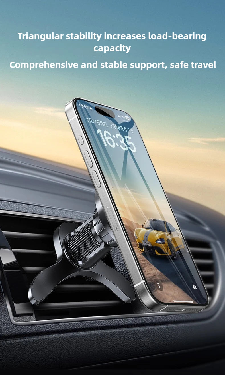 360° Air Vent Mount for iPhone, Samsung & Xiaomi Magnetic Car Phone Holder