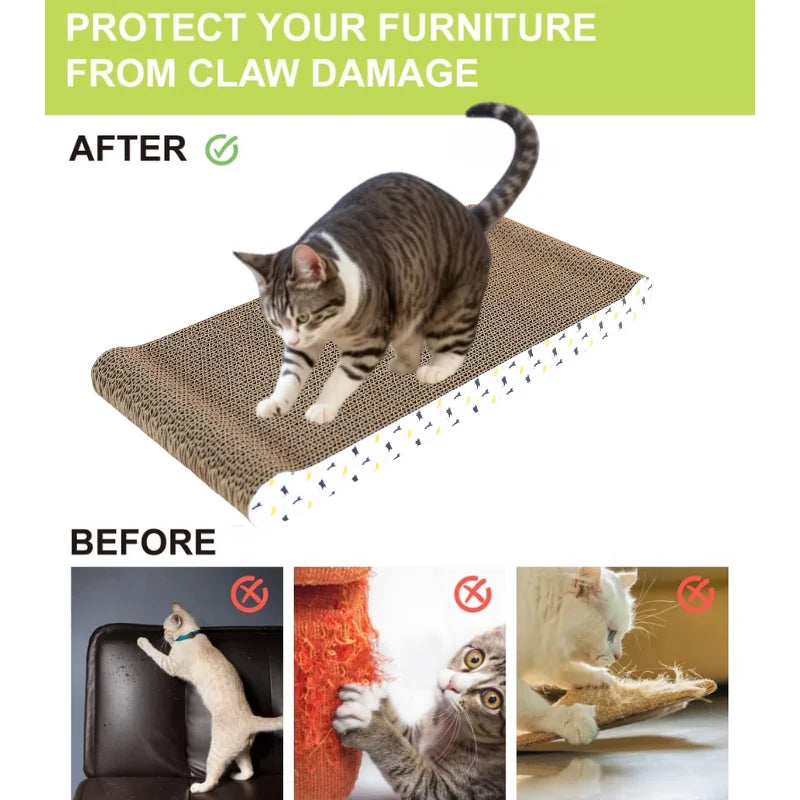 Wooden Cat Scratch Board
