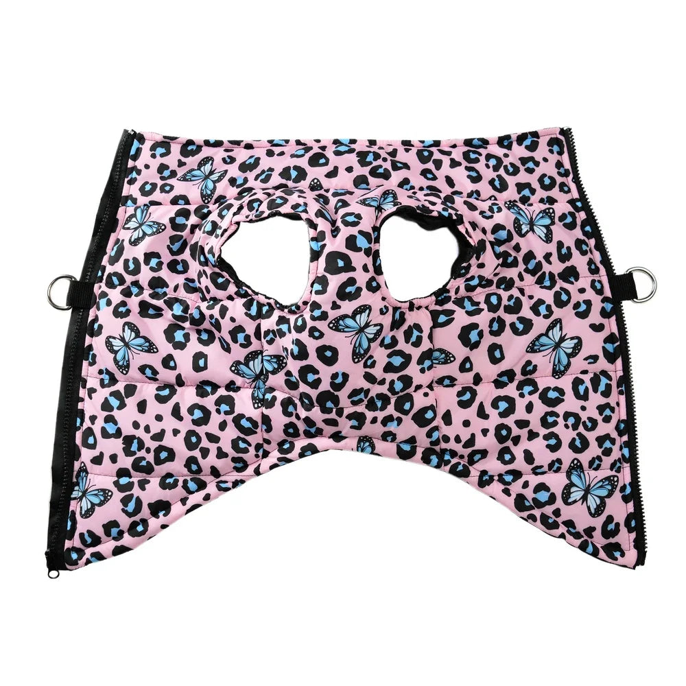 Leopard Print Dog Jacket