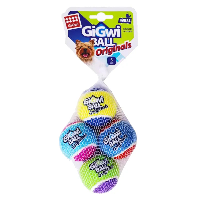 Rubber Squeaky Dog Ball