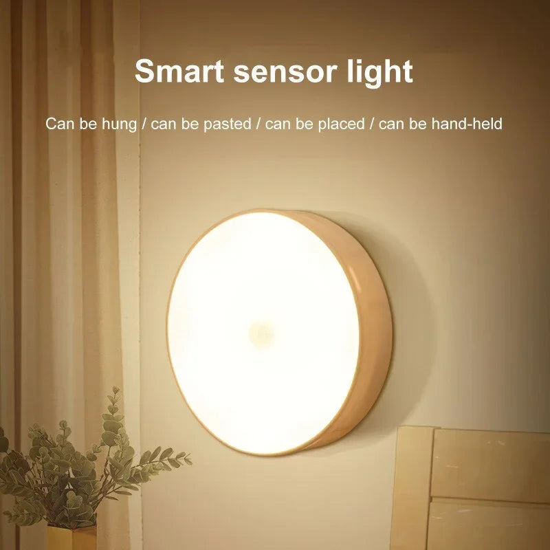 LED Smart Human Body Wireless Magentic Suction Sensor Night Lights