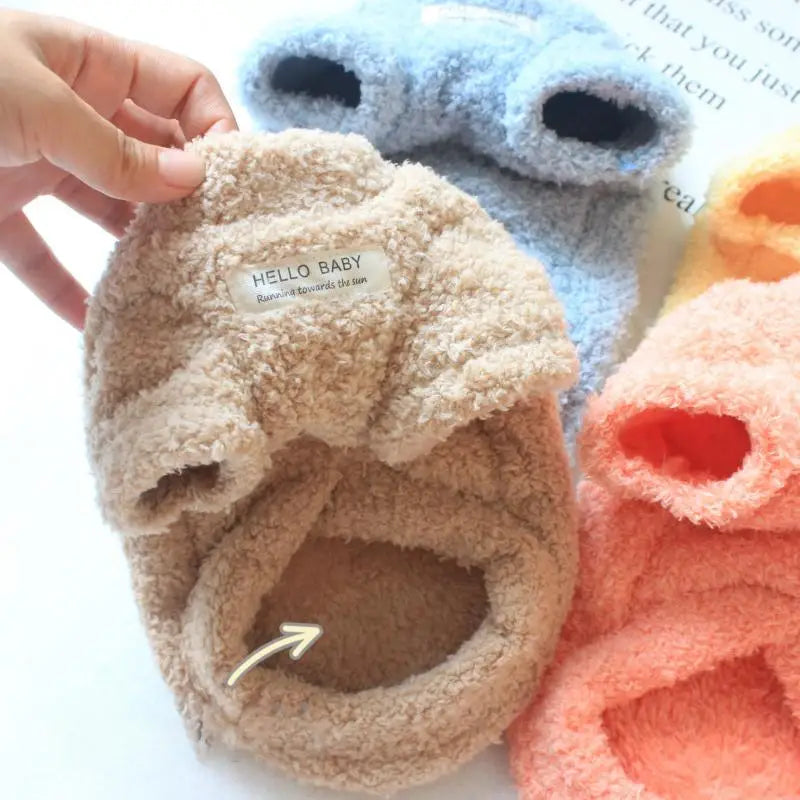 Warm Solid Dog Sweater