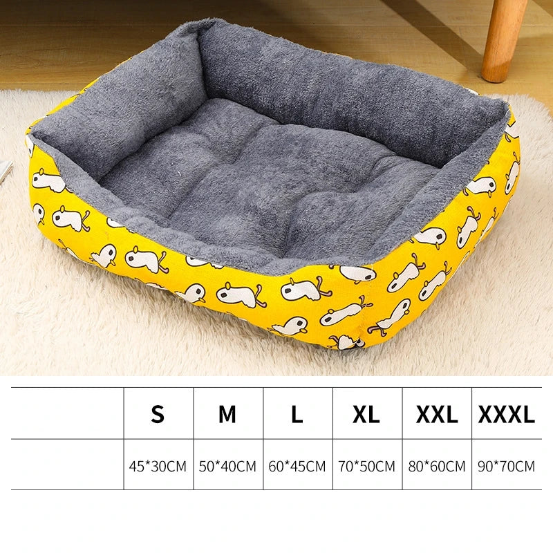 Printed Fiber Dog & Cat Bed Mat