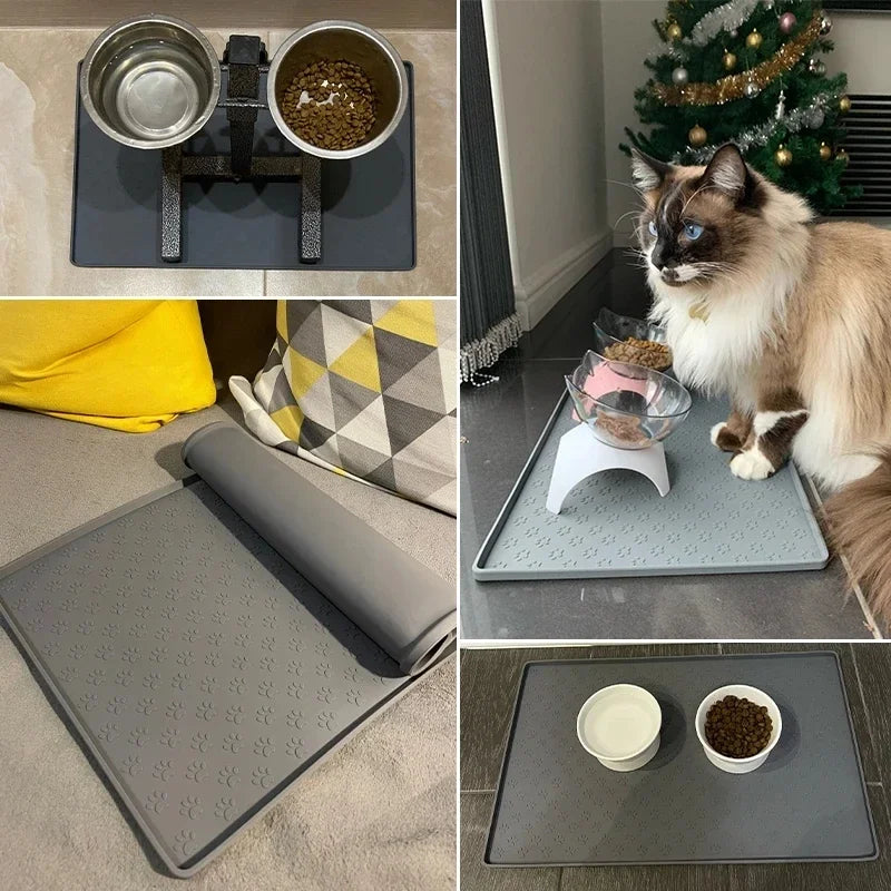 Silicone Pet Feeding Mat for Dogs & Cats