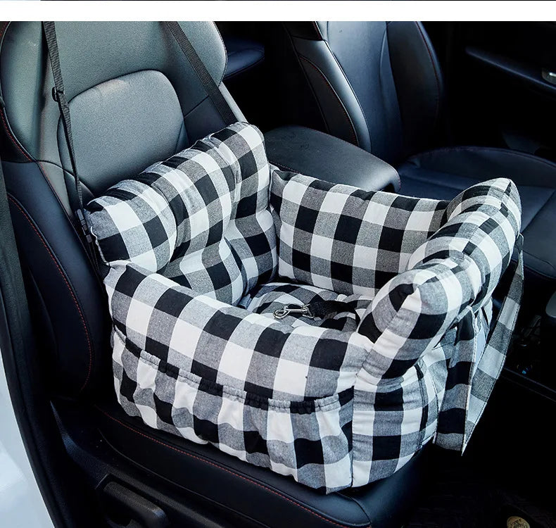 Small Dog Car Seat with Safety Belt