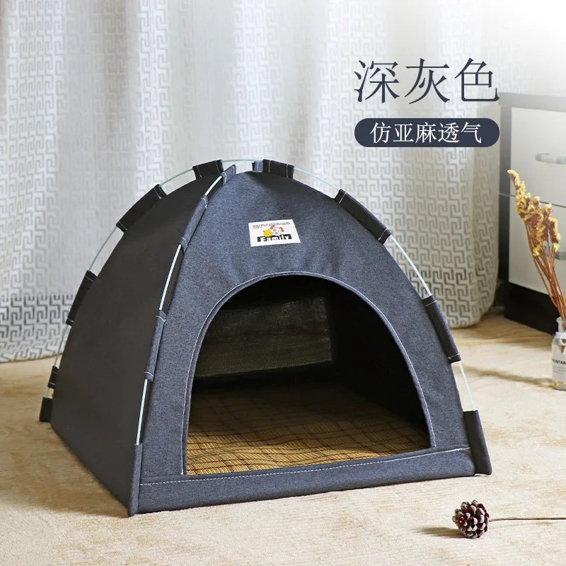 Indoor Cat Cave Bed Warm Pet House for Cats Small Dogs