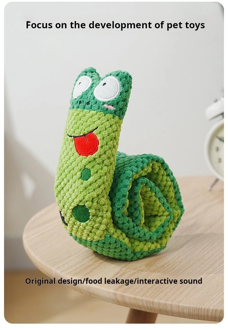 Frog Squeaky Dog Toy