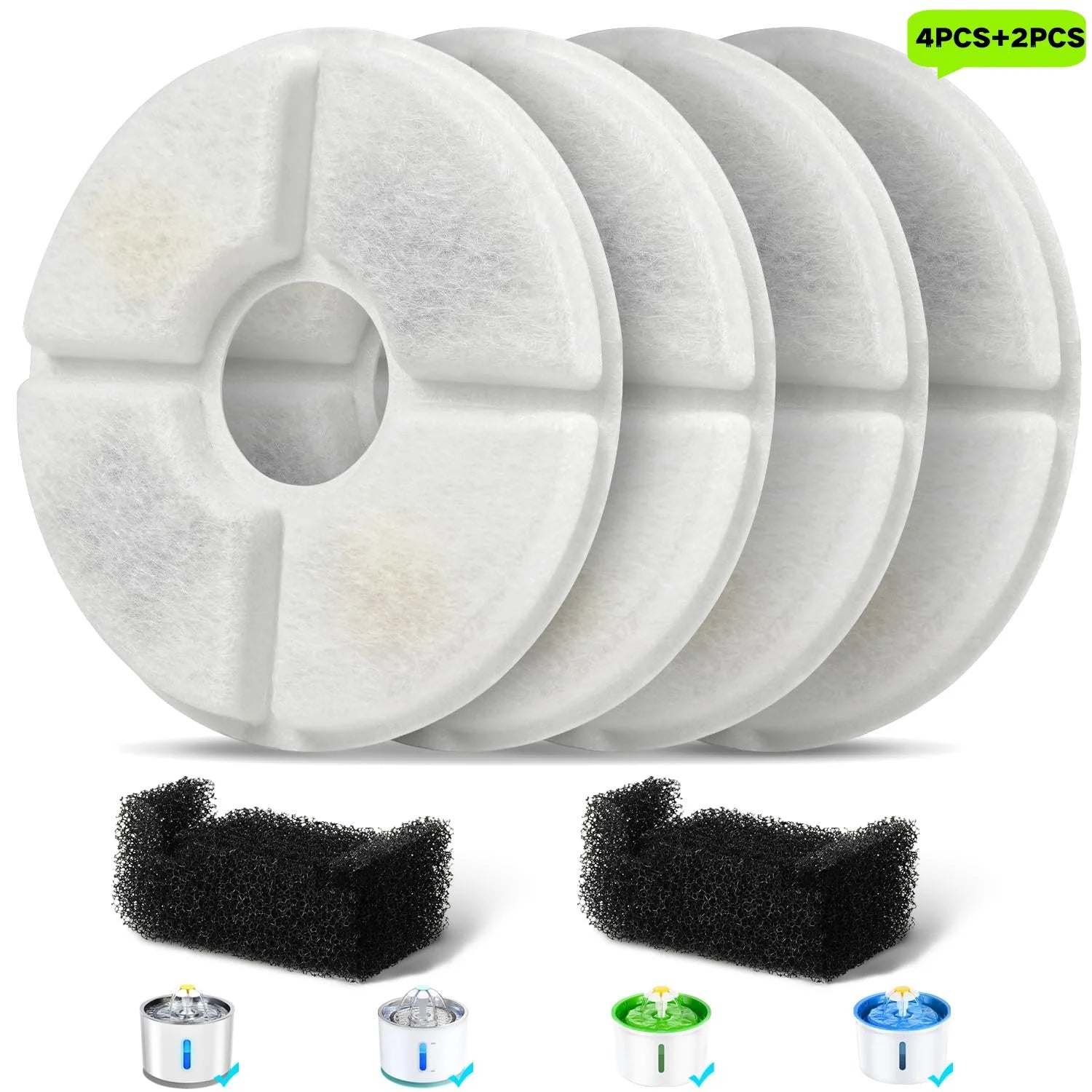 Cat Water Fountain Filter Set