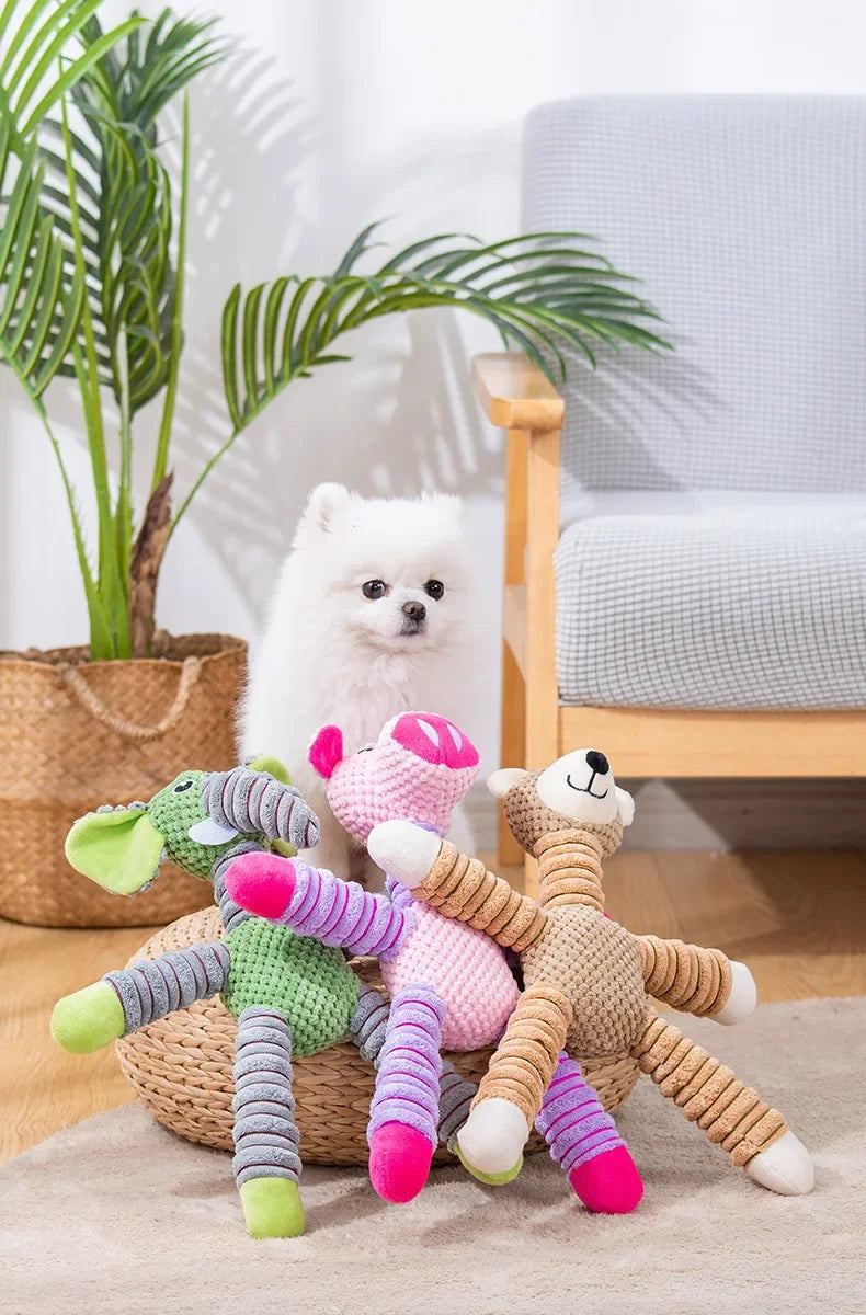 Plush Squeaky Dog Toy