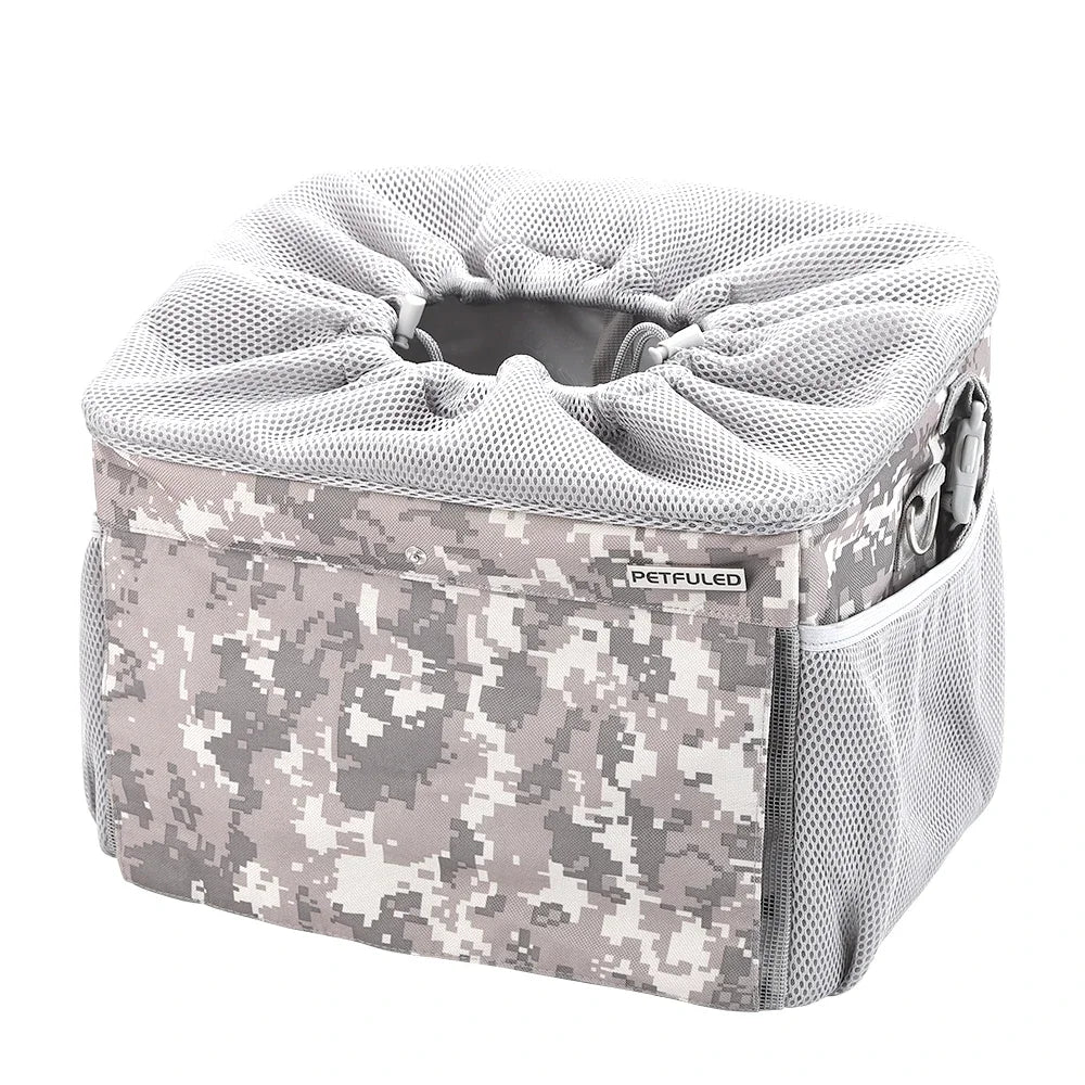 Expandable Dog & Cat Bike Basket Carrier
