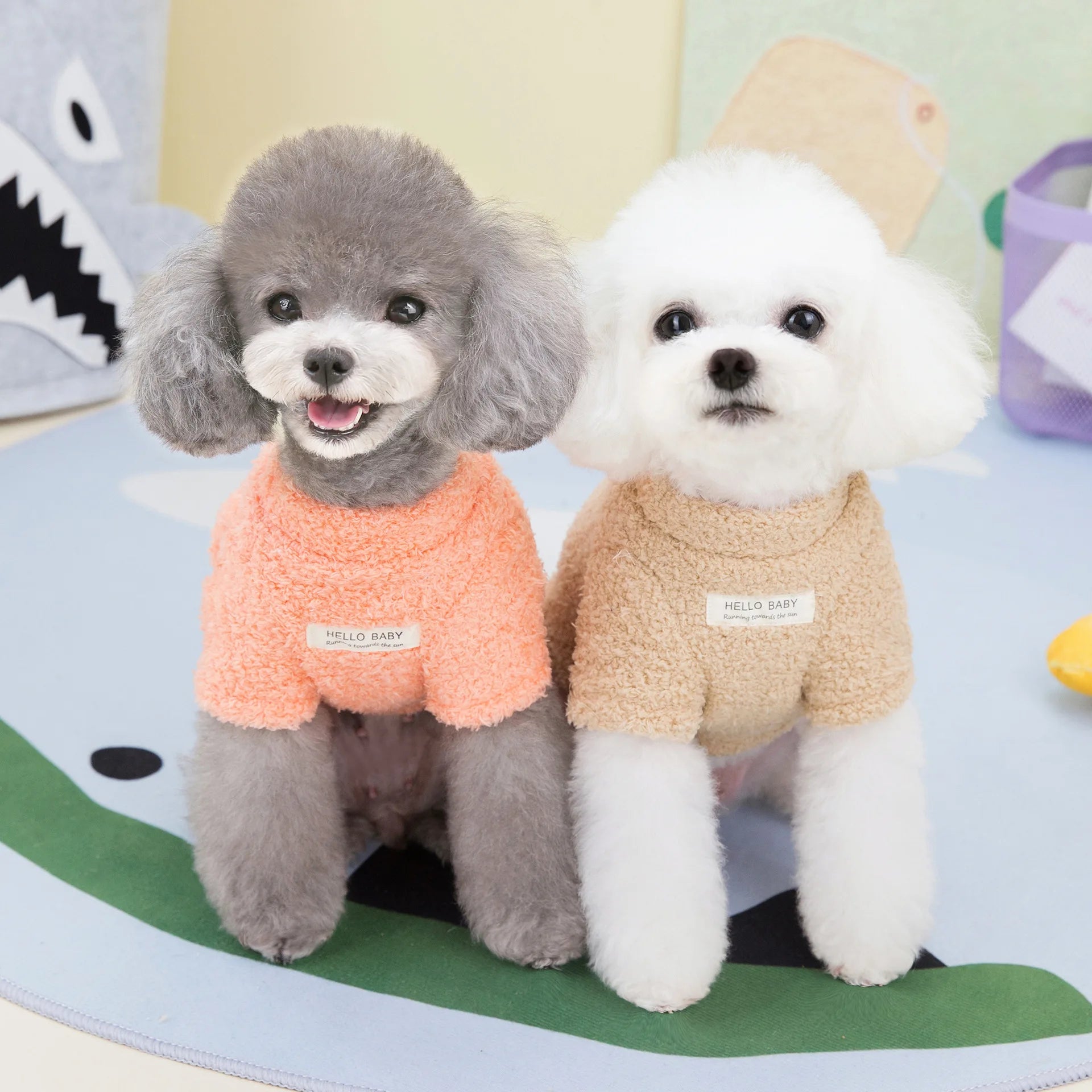 Plush Winter Dog Coat
