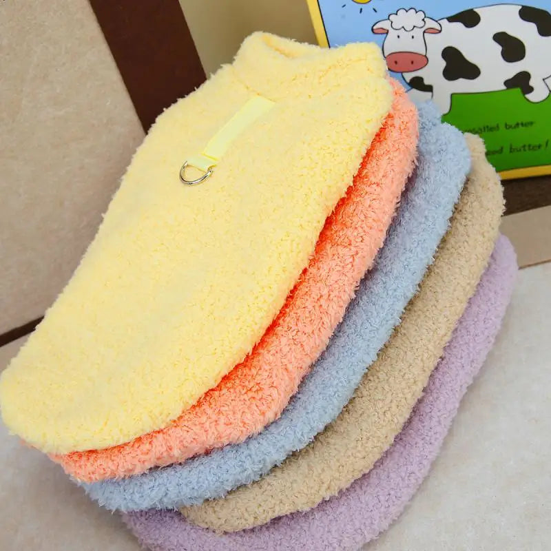 Plush Winter Dog Coat
