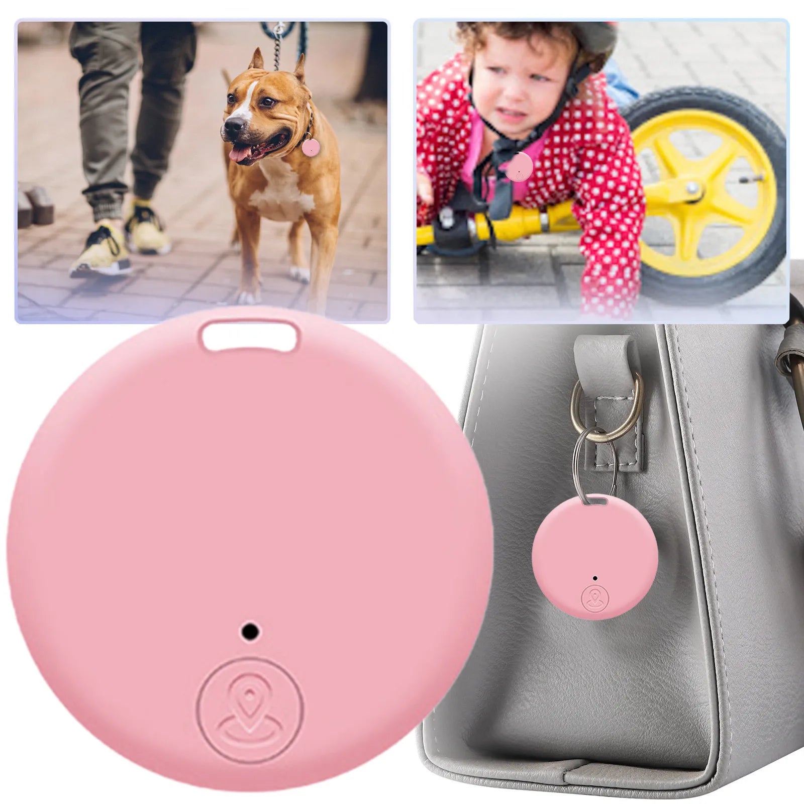 Smart Key Finder & Anti-Lost Locator for Keys, Wallet, Pets & Luggage