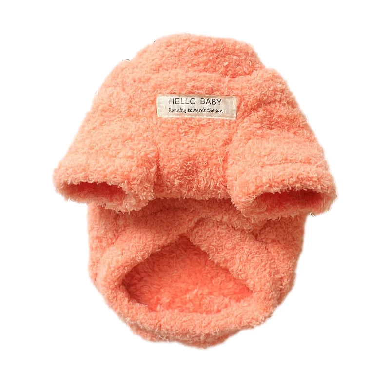 Plush Winter Dog Coat