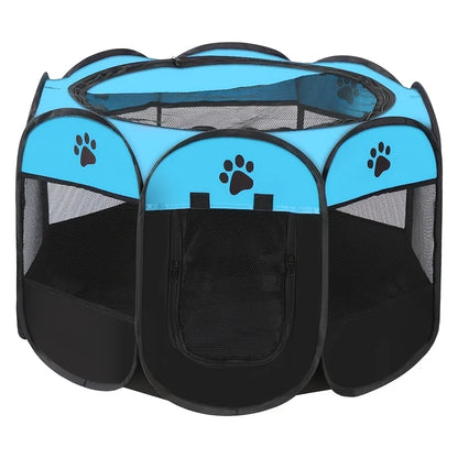1 piece foldable pet play fence tent, suitable for cats, dogs