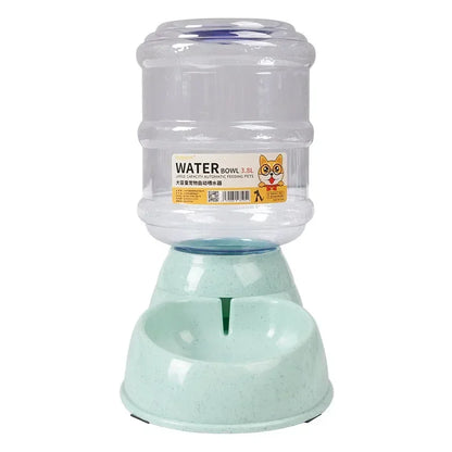 Dog Automatic Feeders Plastic Water Bottle Cat Bowl Feeding