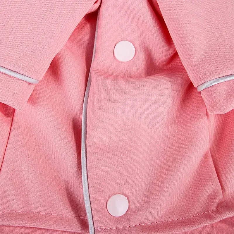 Solid Polyester Pet Clothes