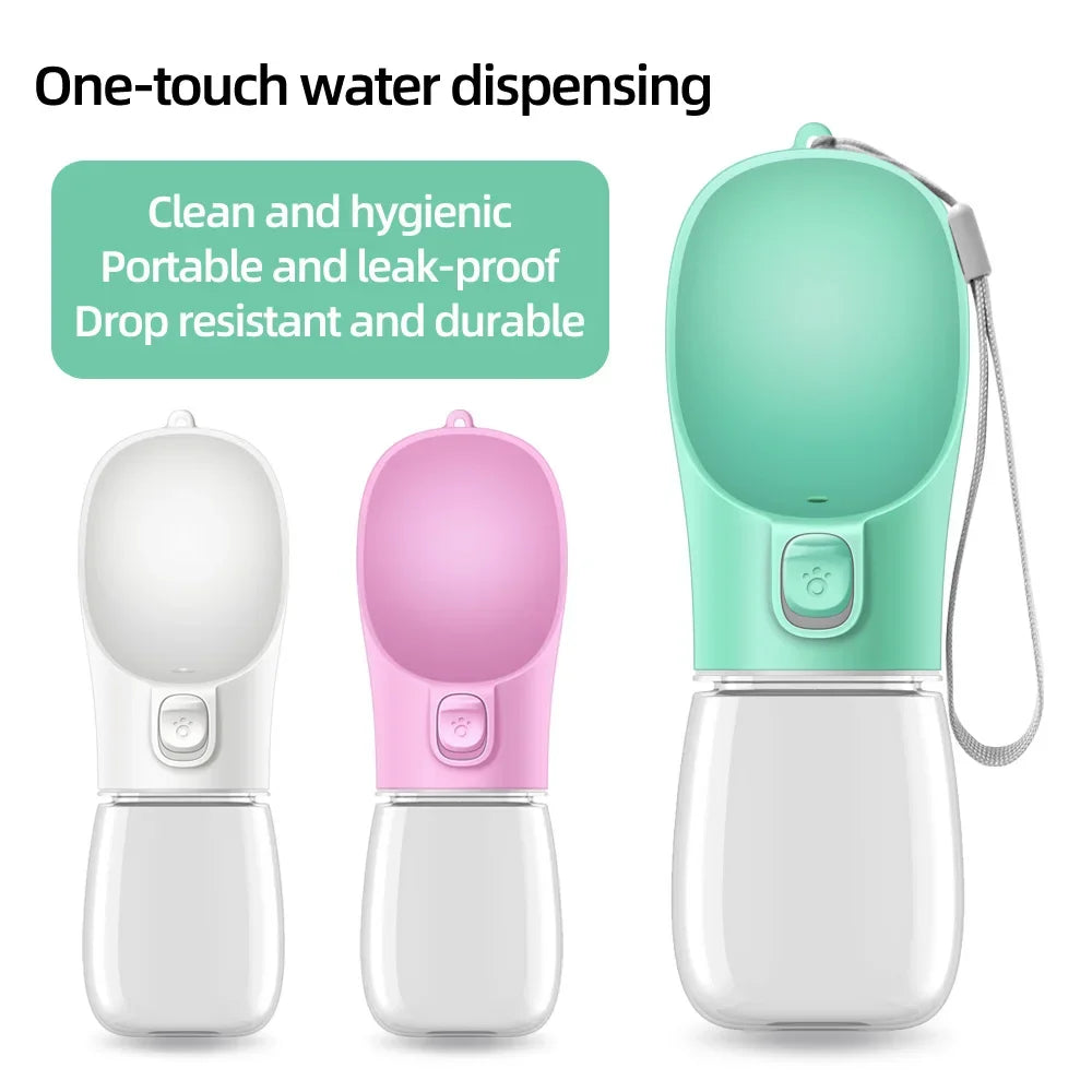 Dog Water BottleS For Pet Dogs Cats Water Feeder Bowls Outdoor Travel Leakproof Puppy Drinking Container Pug Chihuahua Labrador