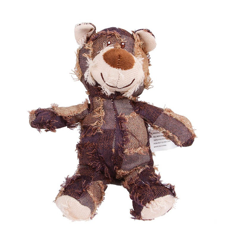 Plush Teddy Bear Dog Toy