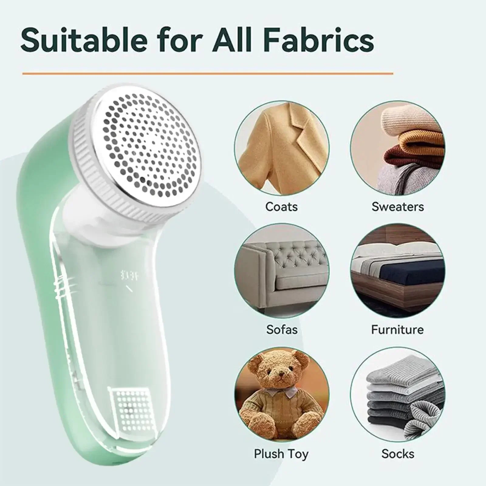 Electric Pet Hair & Lint Remover for Clothes