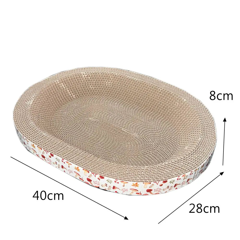 Multi-Purpose Cardboard Cat Scratcher