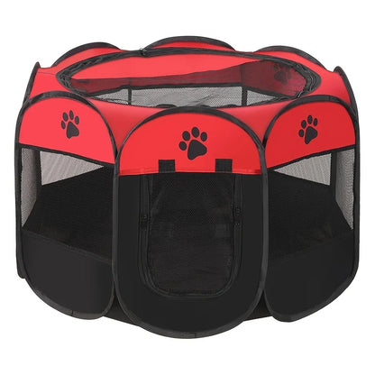 1 piece foldable pet play fence tent, suitable for cats, dogs