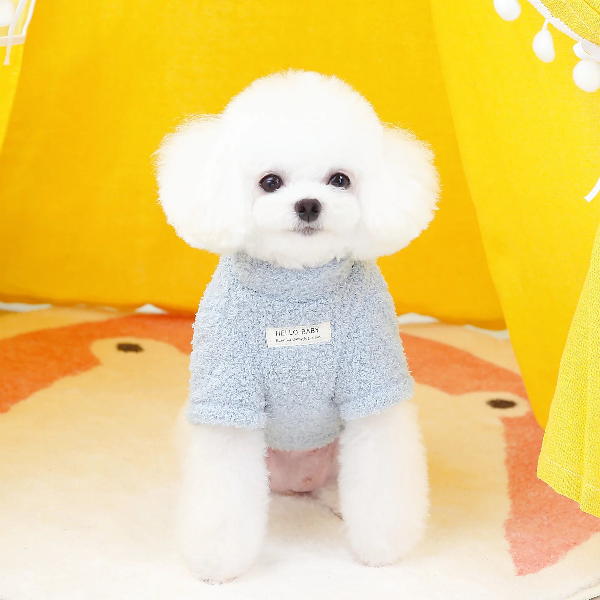 Plush Winter Dog Coat