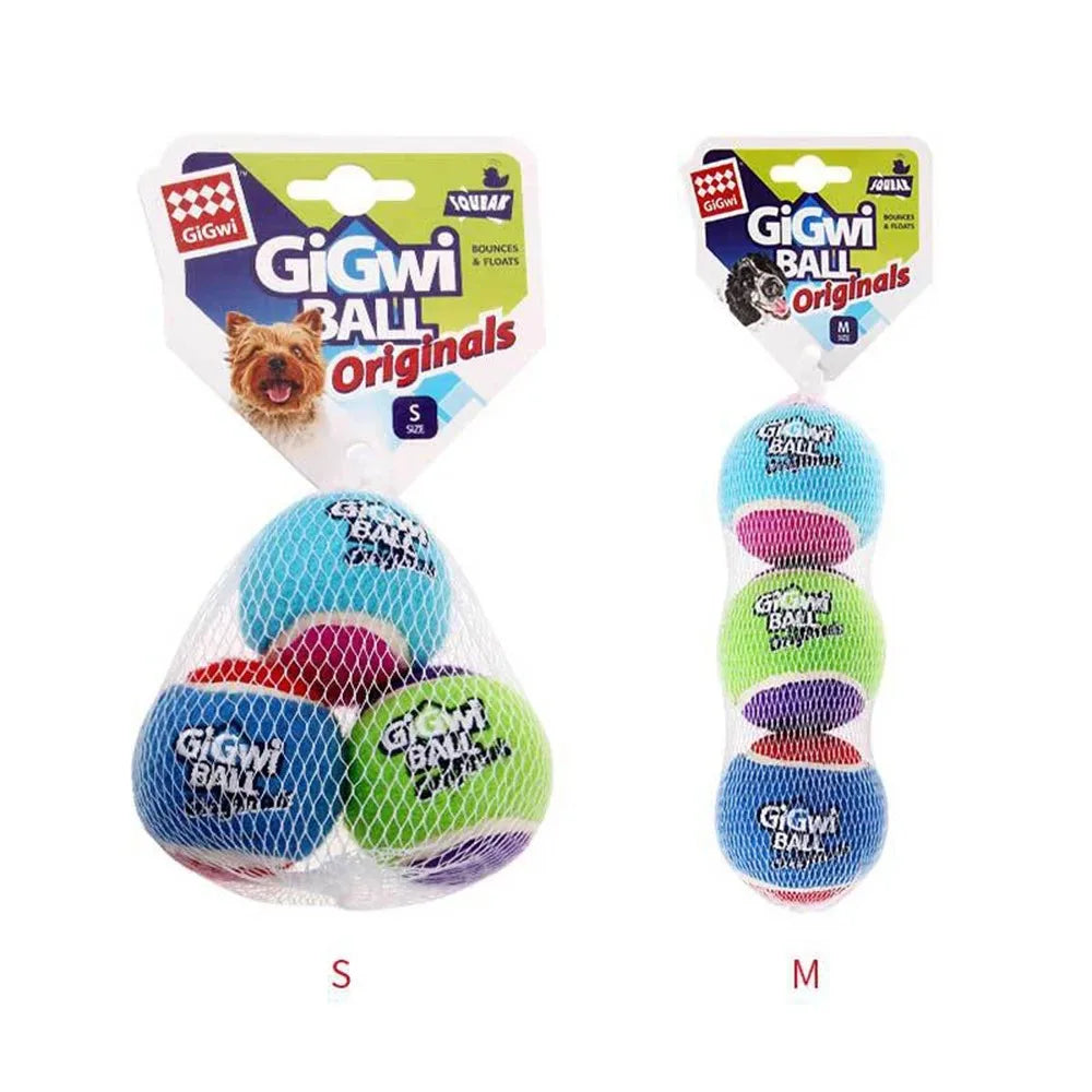 Rubber Squeaky Dog Ball
