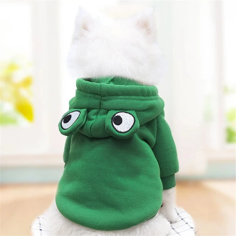 Polyester Dog Hoodie Sweater