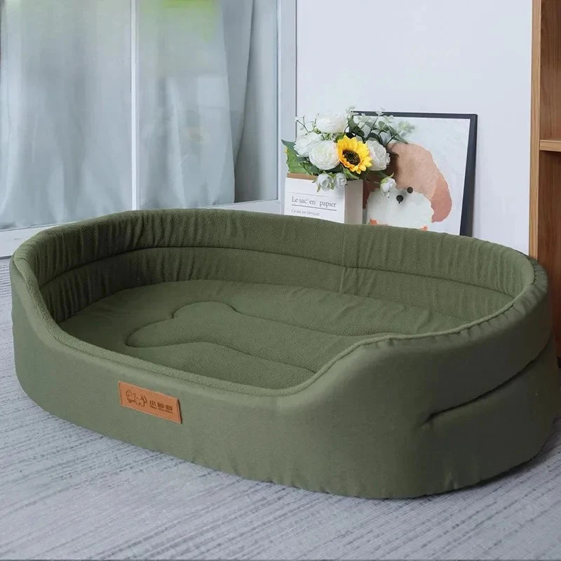 Cozy Solid Pet Lounger