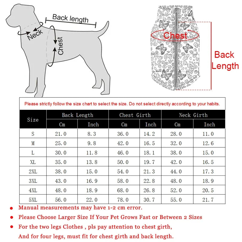 Leopard Print Dog Jacket