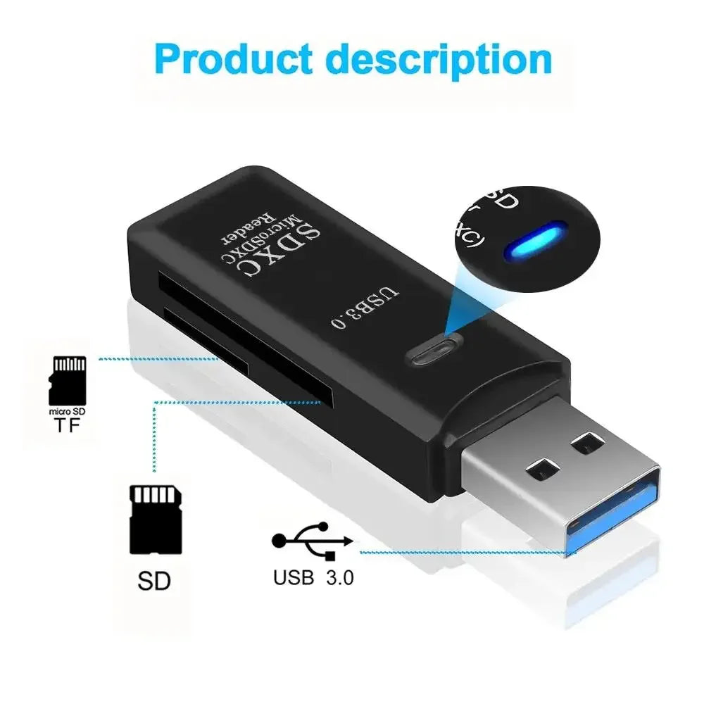 Multi Functional 2-in-1 High-speed USB