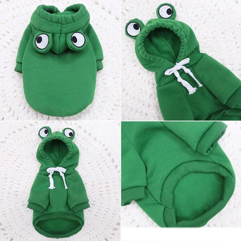 Polyester Dog Hoodie Sweater