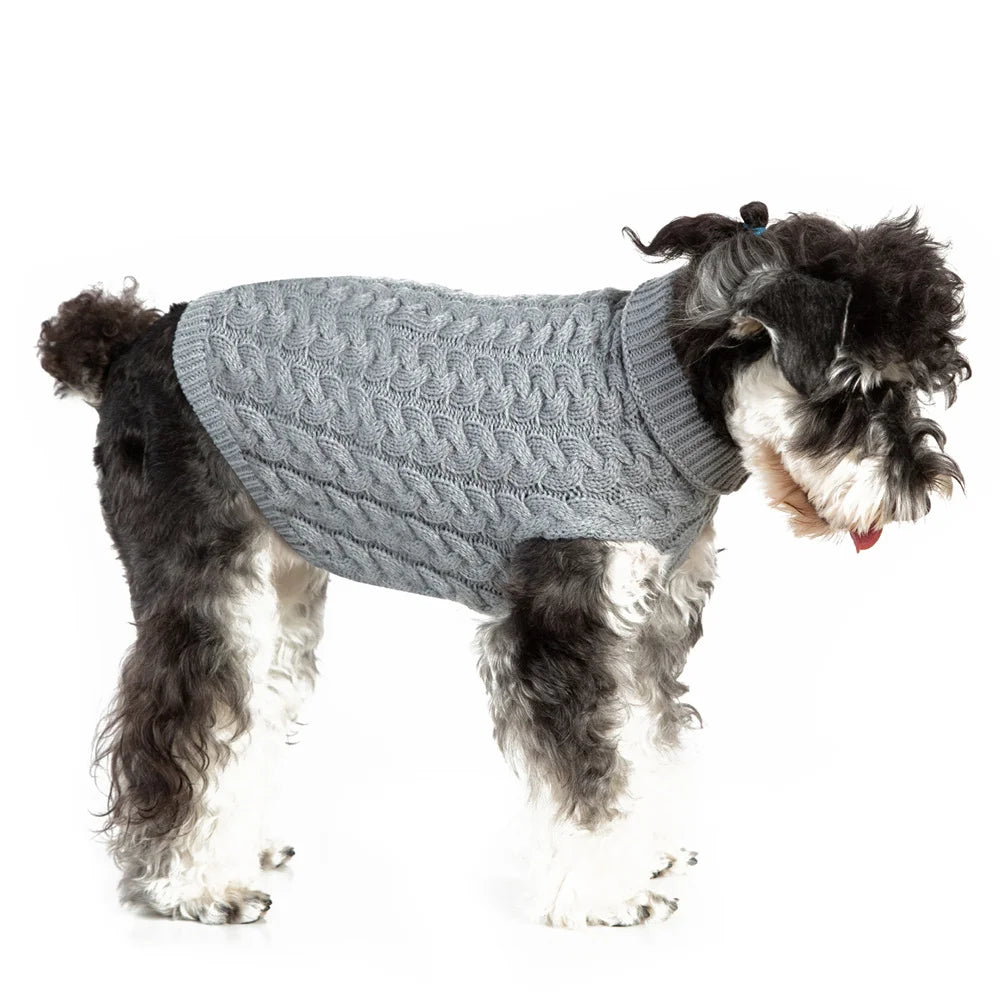 Classic Knit Dog Sweater