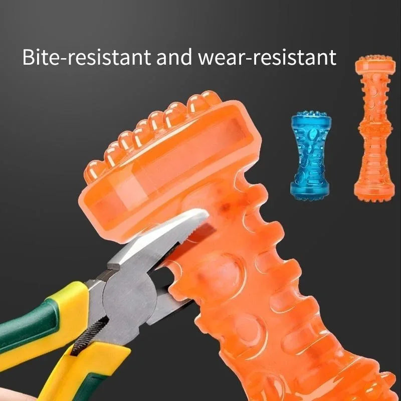 Interactive Dog Teething Toy, Squeaky Chew Toy
