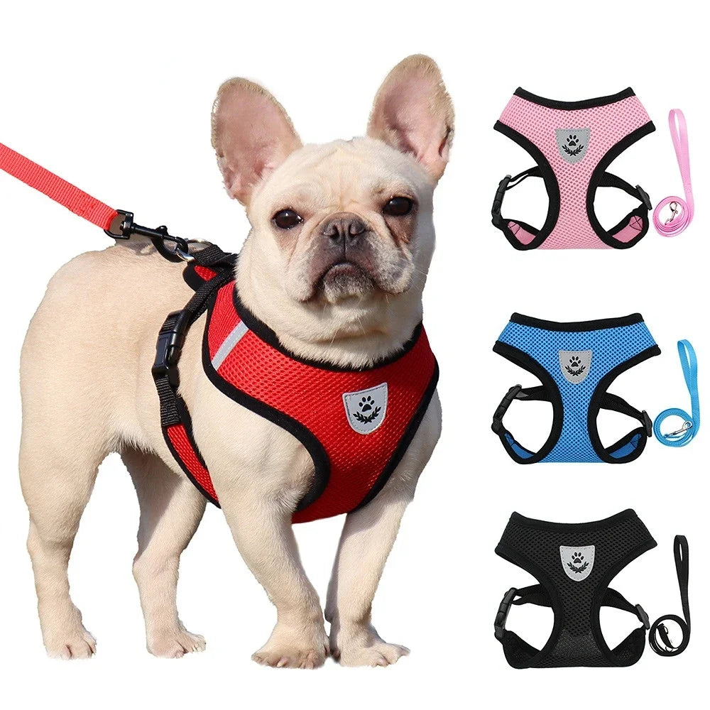 Reflective Soft Pet Harness