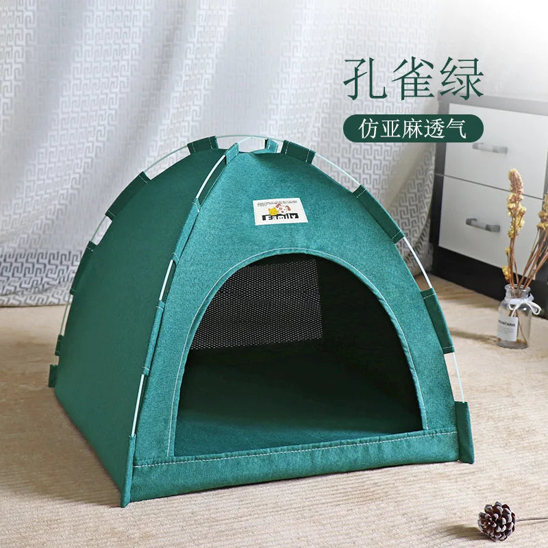 Indoor Cat Cave Bed Warm Pet House for Cats Small Dogs