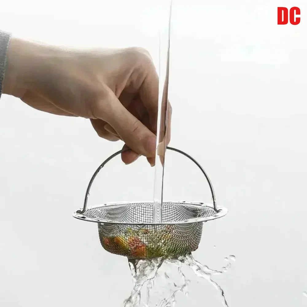 Stainless Steel Kitchen Sink Filter, Garbage Food Residue/Hair Catcher